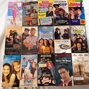Classic Movie VHS Collection. Comedy collection